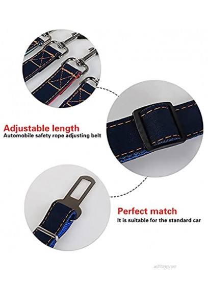 Dog Seat Belt Adjustable Pet Dog Car Safety Belt Dog Car Seat Belt Restraint Safety Leash Car Vehicle Seat Belt for Dogs,Cats and Pets