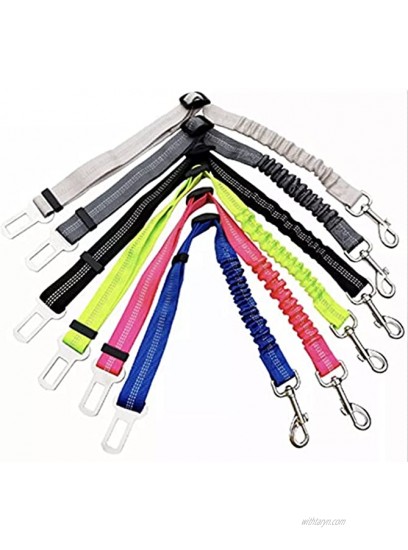 Seat Belt for Dogs Bungee Seat Belt Car Accessories for Dogs