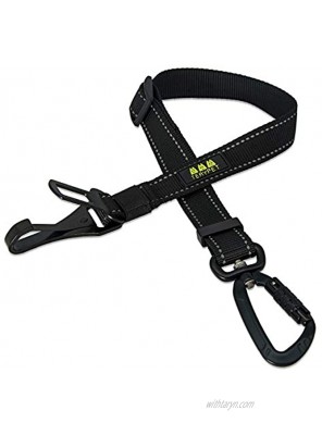 TEAYPET Dog car Seat Belt | Pet Safety Belt for Travel and Daily Use,Equipped with Adjustable,Durable Nylon Harness and Restraint Lockable Swivel Carabiner.Double Safety Guarantee Design