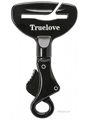TRUE LOVE Vehicle Seat Belt Safety Buckle Lock Fit Pet Harness Dog or Cat Car Travel Portable Lightweight TLM1991