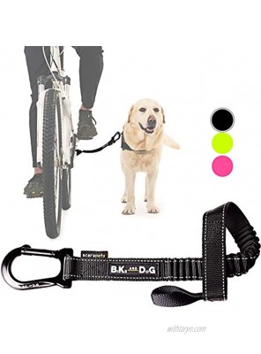 Dog Bike Leash Hands Free Dog Leashes. Dog Bicycle Lead for Small Medium and Large Dogs Designed to Lead one or More Dogs with Maximum Safety Easy Assembly Without Tools. Patented Product.