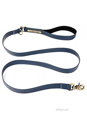 Tuff Pupper Classic 6 Foot Heavy Duty Dog Leash 10x Stronger Than Leather Waterproof & Odor Proof Dog Leash Rust-Proof Brass Alloy Hardware