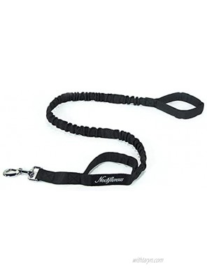 Dog Leash Heavy Duty Dog Leash Bungee with 2 Comfortable Padded Handles Traffic Handle Extra for Small Medium and Large Dogs Walking and ControlBlack