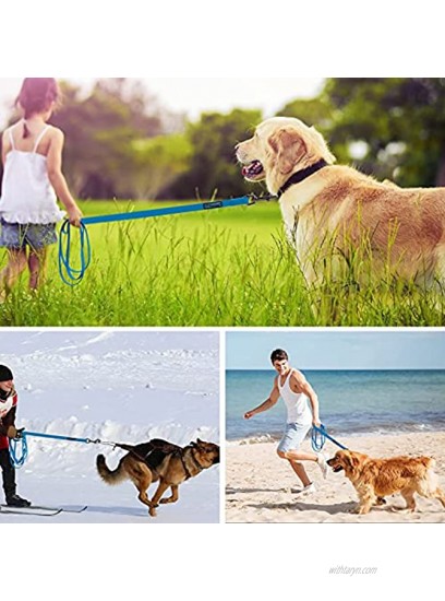 Dog Leash Large Dogs 16FT 32FT 49FT Heavy Duty Dog Leash for Medium Dogs Puppy Leash Durable Rope Pet Long Leash Dog Leads for Yard Outdoor Chew Proof Waterproof Dog Training Leash Running Military