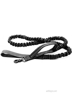 GOODTAKE Tactical Dog Leash 2 Handle Quick Release Cat Dog Pet Leash Elastic Leads Rope Military Dog Training Leashes