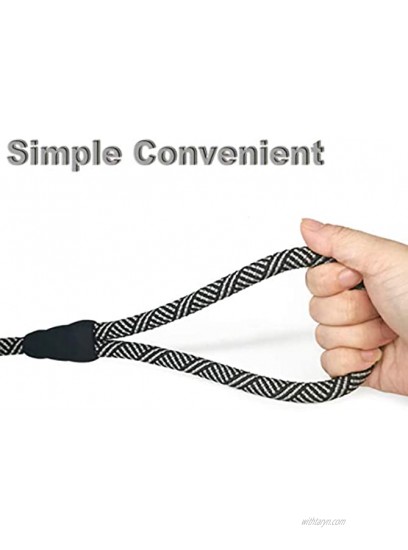 Mycicy Long Rope Leash for Dog Training 12 15 22 30 36 50 60 80 100ft Check Cord Recall Training Agility Lead for Large Medium Small Dogs Great for Training Playing Camping or Backyard