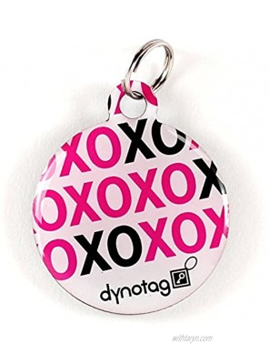 Dynotag Web Enabled Super Pet ID Smart Tag with DynoIQ & Lifetime Recovery Service. Play Series: Round