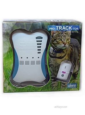 Girafus Cat Tracker RF Finder Longest Range up to 1600 ft lightest pet Safety Tracking Device only 0.28oz Small Pets Dog Pro-Track-tor