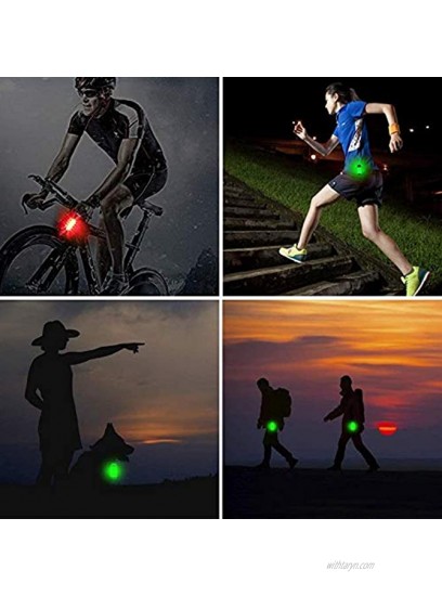 6 PCS Clip-on Dog Cat Collar Lights LED Pet Collar Charm Lights Colorful Safety Lights for Night Walking Waterproof Hands Free 3 Flash Model Clip On LED Light with Carabiner,Weather Resistant