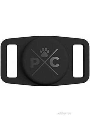 Pup Culture Airtag Dog Collar Holder Protective Airtag Case for Dog Collar Waterproof Airtag Loop for GPS Dog Tracker Dog Trackers for Apple iPhone Airtag Pet Dog Airtag Holder