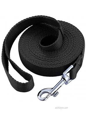 Hulless Dog Leashes Nylon Training Leash for Small Dogs Great for Dog Training Play Camping or Backyard.