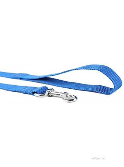 Strong Durable Nylon Dog Training Leash Traction Rope 6 Feet Long 3 4 Inch 1 Inch Wide for Small and Medium Dogs