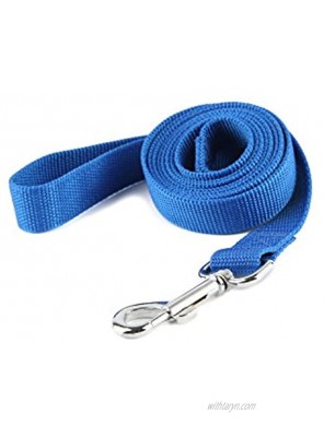 Strong Durable Nylon Dog Training Leash Traction Rope 6 Feet Long 3 4 Inch 1 Inch Wide for Small and Medium Dogs