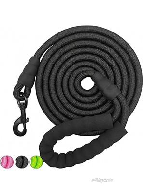 YUCFOREN 6FT 10FT Climbing Rope Leash for Dogs with Comfortable Padded Handle Classic Dog Leash for Medium Large Dogs