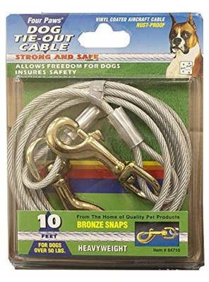 Four Paws Heavy Weight Tie Out Cable