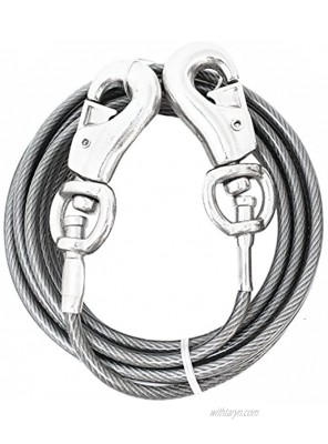 Prestige Super-Beast Dog Tie-Out 15-Feet Direct Connection for Added Strength 'P6815-000-99