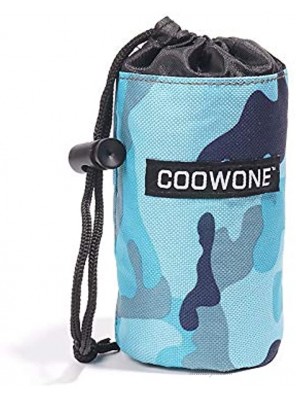 COOWONE Camo Dog Treat Pouch,Small Dog Treat Training Pouch Drawstring Closure Pouch Dog Treat Tote Bag Dog Travel Bowl Portable Dog Treat Bag for Travel,Walking Hiking