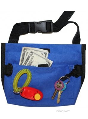 Downtown Pet Supply Premium Deluxe Dog Pet Training Treat Bait Bag Pouch with Free Clicker