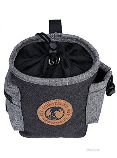EVANCARY Treat Pouch Dog Treat Bag for Training Small to Large Dogs Built-in Poop Bag Dispenser