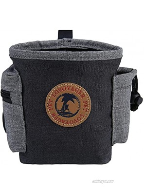 EVANCARY Treat Pouch Dog Treat Bag for Training Small to Large Dogs Built-in Poop Bag Dispenser