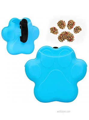FYY Dog Treat Pouch Silicone Dog Treat Bag Portable Dog Treat Dispenser with Magnetic Closure and Waist Clip