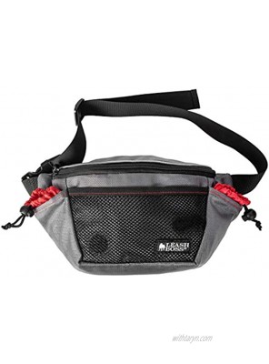 Leashboss Trainer Pack XL Dog Walking Fanny Pack with 2 Training Treat Pouches Large 3L Capacity Storage Waist Bag with Built in Waste Bag Dispenser