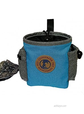 URIKAS Dog Treat Pouch Dog Training Pouch Bag Built in Poop Bag Dispenser Dog Training Pouch Bag Easily Carries Pet Toys Kibble Treats for Training Small to Large Dogs
