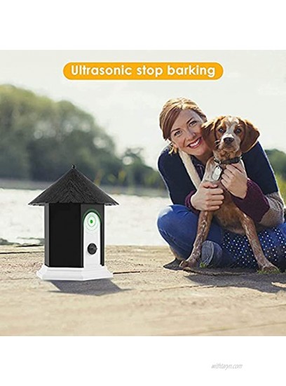 Anti Barking Device Ultrasonic Anti Barking Sonic Bark Deterrents Bark Control Device Dog Bark Contrl Outdoor Birdhouse