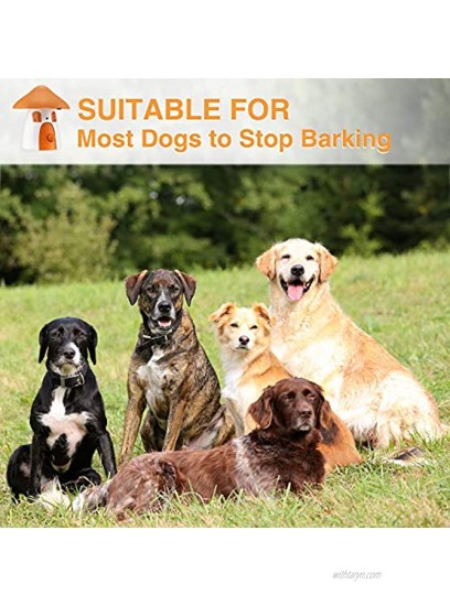 Dog Barking Device Ultrasonic Anti Barking Device Rechargeable Bark Stopper Waterproof Anti Dog Bark Deterrent Small Puppies Medium Large Dogs
