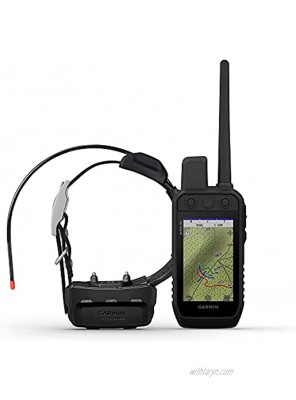 Garmin Alpha 200 Handheld and TT15 Dog Device Accessible and Fast Tracking and Training for Your Dogs Sunlight-readable 3.5" Capacitive Touchscreen