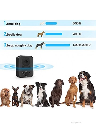 SnailGentle Anti Barking Device Ultrasonic Dog Barking Deterrent Waterproof Bark Box Effective and Safe Sonic Barking Control Devices for Outdoor