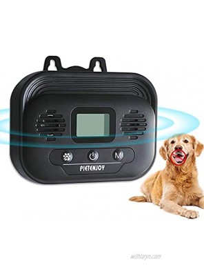 Zigzagmars Anti Barking Control Device Ultrasonic Dog Bark Deterrent Stop Barking Upgraded Mini Outdoor Bark Control Device Up to 50 FT Range 100% Pet & Human Safe