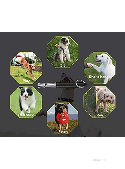 ADTBLL Dog Training Device Whistle Ultrasonic & Silent Harness Aid to Stop Barking