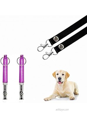 HEHUI Dog Whistle Safety Stainless Steel Dog Training Whistle Free Lanyards