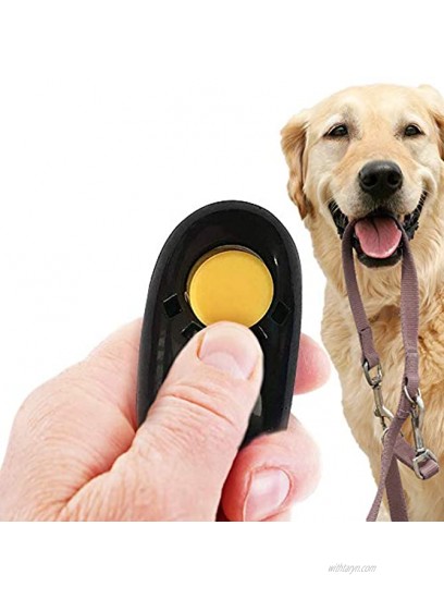 Meric Dog Training Clicker with Wrist Band Puppy Training Made Easy with a Click Get Solid Results Fast Great for House Training and Jumping Establish Positive Relationship with Your Pup