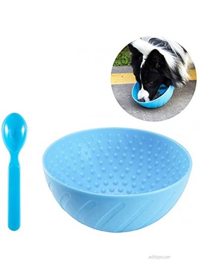 Alyster Slow Feeder Dog and Cat Bowl Preventing Choking Anxiety Relief Healthy Design Bowl for Dog Pet