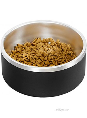 Ihoming Dog Bowl 304 Stainless Steel Food Bowl 5 1 4 Cups Capacity Indoors Medium Dogs Water Metal Bowls