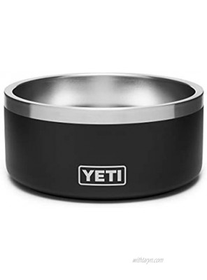 YETI Boomer 4 Stainless Steel Non-Slip Dog Bowl Holds 32 Ounces Black