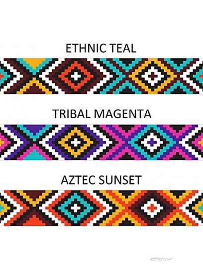 CollarDirect Aztec Martingale Collars for Dogs Heavy Duty Tribal Pattern Safety Nylon Training Collar Large Medium Small