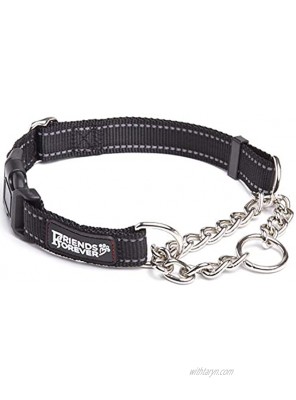 Friends Forever Martingale Collars for Dogs Reflective No Pull Dog Collar for Training Large Medium Breed Dogs Medium
