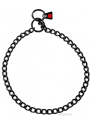 Herm Sprenger Black Stainless Choke Chain 2.5mm x 20 inches