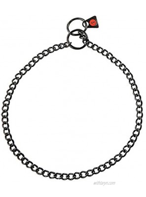 Herm Sprenger Black Stainless Streel Choke Chain Collar 2mm