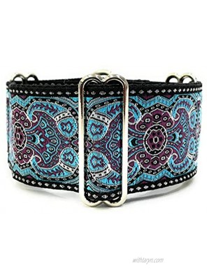 SightHound Gang Martingale Dog Collar for Greyhound Saluki Whippet and Other Breeds with Similar Neck 2 Wide