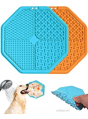 ACODIC Dog Lick Pad,Pet Slow Feeder Mat,Fun Alternative to Slow Feeder Dog Bowls,Calming Mat for Dog Anxiety Relief,Dog Lick Pad with Suction Perfect for Bathing,Grooming,Training