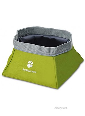 TOP STAR Collapsible Dog Bowl,Waterproof Folding Travel Pet Dog Bowl for Food and Water,Portable to Outdoor Activities,Like Go Camping,Hiking,Home,Party