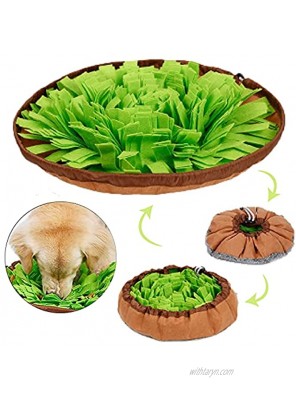 chuciine Pet Snuffle Mat for Dog Enrichment Pet Foraging mat for Smell Training and Slow Eating Stress Relief Interactive Dog Toy for Feeding