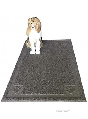 Darkyazi Pet Feeding Mat Large for Dogs and Cats,24×36 Flexible and Easy to Clean Feeding Mat,Best for Non Slip Waterproof Feeding Mat