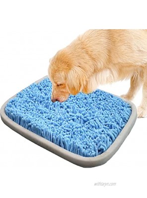 EXZ Pet Snuffle Mat for Dogs Interactive Feed Game for Boredom Encourages Natural Foraging Skills for Cats Dogs Bowl Travel Use Dog Treat Dispenser Indoor Outdoor Stress Relief