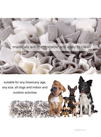 MyfatBOSS Snuffle Mat Feeding Mat for Dogs Interactive Dog Toys Encourages Natural Foraging Skills Perfect for Any Breed