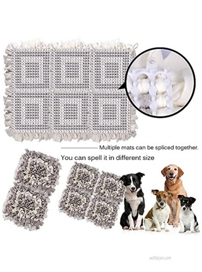 MyfatBOSS Snuffle Mat Feeding Mat for Dogs Interactive Dog Toys Encourages Natural Foraging Skills Perfect for Any Breed